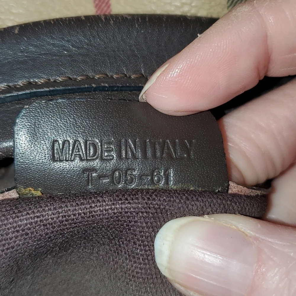 Burberry Large Haymarket Hobo Purse